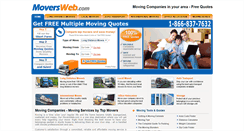 Desktop Screenshot of moversweb.com